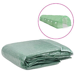 vidaXL Couverture de remplacement de serre 300x900x200 cm - Vert