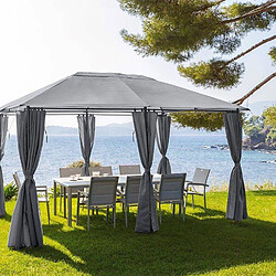 Hesperide Toile pour tonnelle SANTORINI - Ardoise