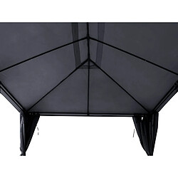 Avis Hesperide Toile de toit pour tonnelle Santorini 3x4 m - Ardoise