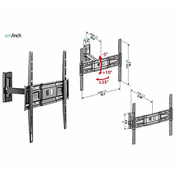 Acheter Meliconi Support Mural ER-400 Flat