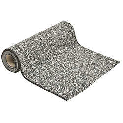 vidaXL Revêtement Pierre 500x40 cm - Gris