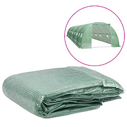 vidaXL Couverture de Serre 400x800 cm Vert