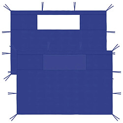 vidaXL Parois latérales 2 pcs - Bleu