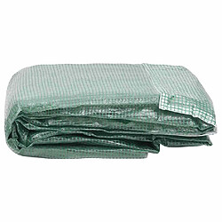Avis vidaXL Couverture de remplacement de serre 300x1800x200 cm - Vert