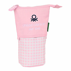 Benetton Trousse Gobelet Vichy Rose