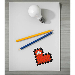 Youdoit Gomme géante coeur pixel