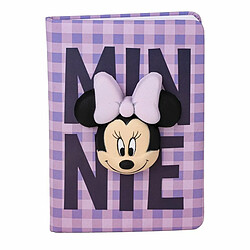 Disney Carnet de Notes Minnie Mouse SQUISHY - Lila