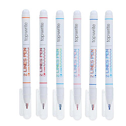 Topwrite Set Stylo Double Trait 6 Élément
