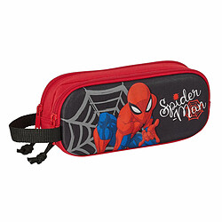 Spiderman Trousse Double 3D - Rouge Noir