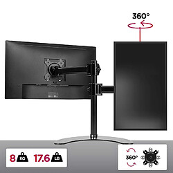 Acheter Duronic DM25D1 - Support écran PC sur socle