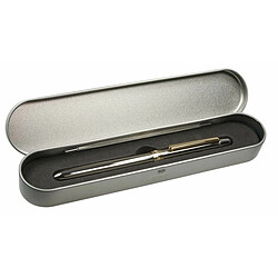 Milan Stylo à Encre Liquide Blanc Argenté