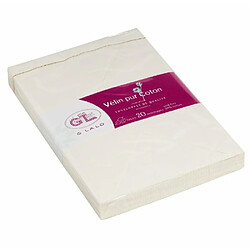 Avis Enveloppes Vélin pur coton Crème - 114 x 162 mm