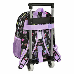 Avis Monster High Cartable à Roulettes Creep Noir