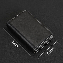 Acheter Wewoo Porte-cartes Premium PU Jaune