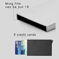 Acheter Wewoo Porte-Cartes Blanc Antimagnétique