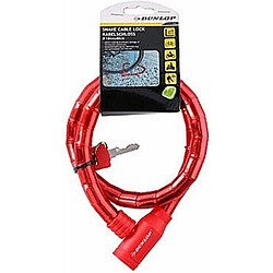 Dunlop Antivol clé vélo Rouge