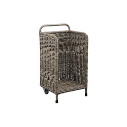Aubry Gaspard Panier à buches Gris