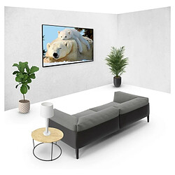 Tm electron Support TV mural pivotant - Noir