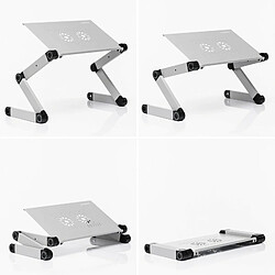 Acheter Innovagoods Table réglable Omnible - gris et noir
