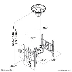 Avis Neomounts FPMA-C200D Support