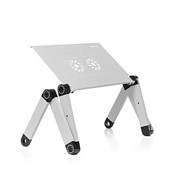 Innovagoods Table réglable Omnible - gris et noir pas cher