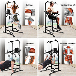 BIGZZIA Barre de traction ajustable pas cher
