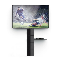 Meliconi étagère murale Ghostcubes Shelf - Noir pas cher