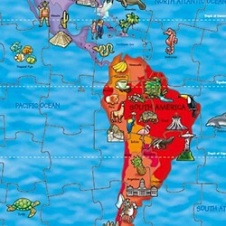 Acheter Orchard toys Puzzle carte du monde 150 pièces
