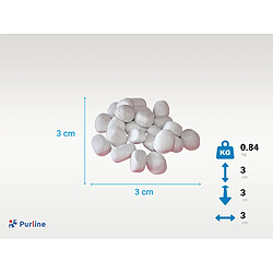 Avis Purline Pierres décoratives Fibre céramique 24 pièces