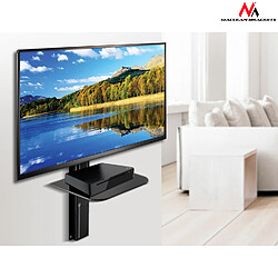 Maclean Support TV mural inclinable - Noir
