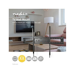 Avis Nedis support TV mural fixe - Noir