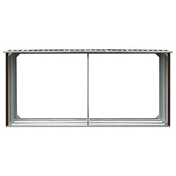 Avis vidaXL Abri de stockage de bois - Marron