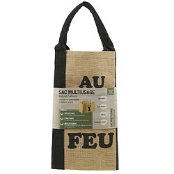 Avis Aubry Gaspard Sac à bûches en jute naturel