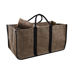 Aubry Gaspard Sac à bûches - Anses noires