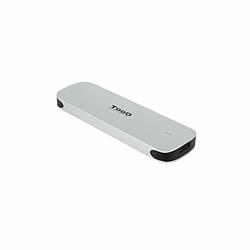 TooQ M.2 NGFF Protection - Argenté Protection SSD M.2 - Aluminium - USB/USB-C/USB 3.2 - RoHS