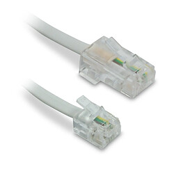 METRONIC Cordon RJ11/RJ45 - 10m