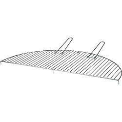 Fancy Flames Grille semi-circulaire 70 cm