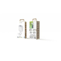 Muvit Chargeur Secteur UsbC 20W - Blanc