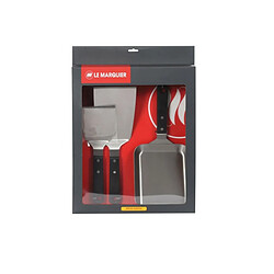 Avis LE MARQUIER Kit 3 spatules pour plancha