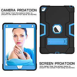 Acheter Coque Silicone iPad Air 2 Bleu/Noir