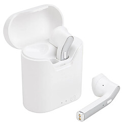 Little boutik Ecouteurs Bluetooth TWS - Blanc