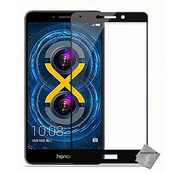 Htdmobiles HTD Mobiles Huawei Honor 6X Verre trempé incurvé intégral - Couverture complète - Facile à poser - Protection élevée