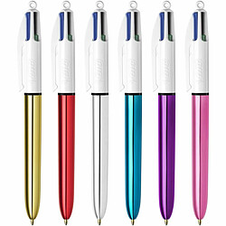 Bic Stylos Shine Silver - Multicouleur