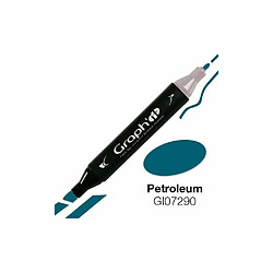 Graph It Graph'It Marqueur Double Pointe - Pétrole