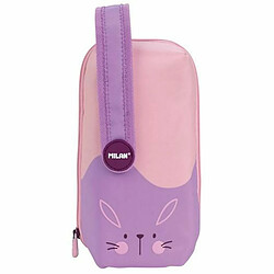 Milan Trousse d'écolier Animals Violet