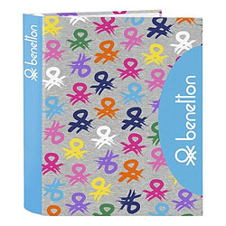 Reliure à anneaux Benetton - Multicouleur