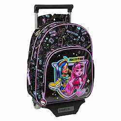 Monster High Cartable à roulettes Noir