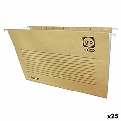 Elba Classeur Bicolore - A4 Classeur avec viseur transparent - Bicolore - Papier carton - 25 unités