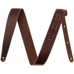 Fender 2" Essentials Leather Strap Brown