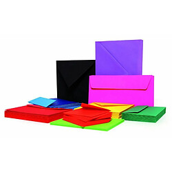 Enveloppes Pollen - Noir pas cher